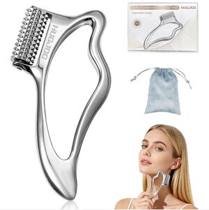 Upgraded Metal Gua Sha Facial Tools & Face Massager